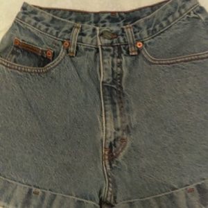 Size 7 - Vintage Calvin Klein Jean Shorts